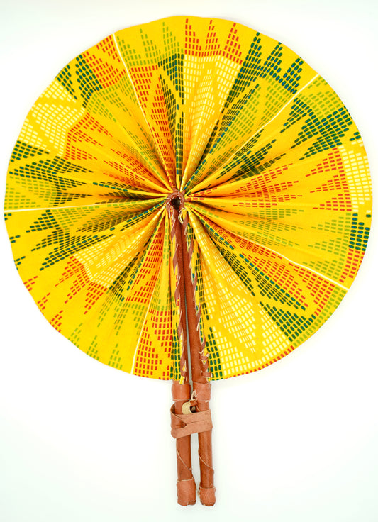 Handmade Fan - Lemons