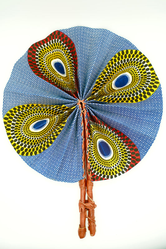 Handmade Fan - Peacock