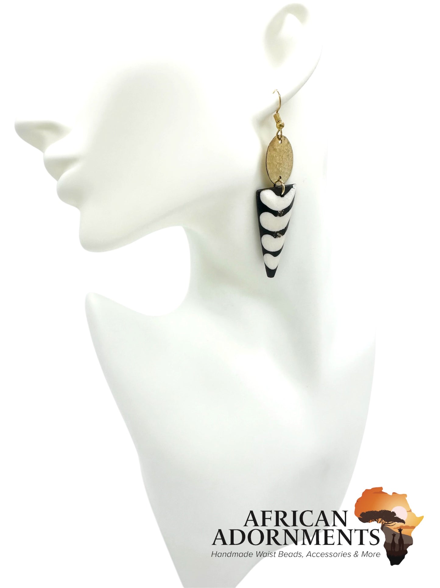 Kenyan Brass Earrings - Kipkirui