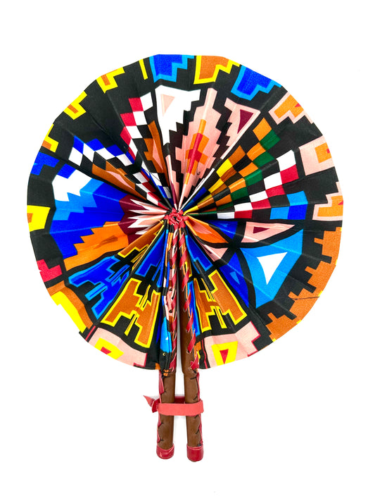 Handmade Fan - Hidden "H"