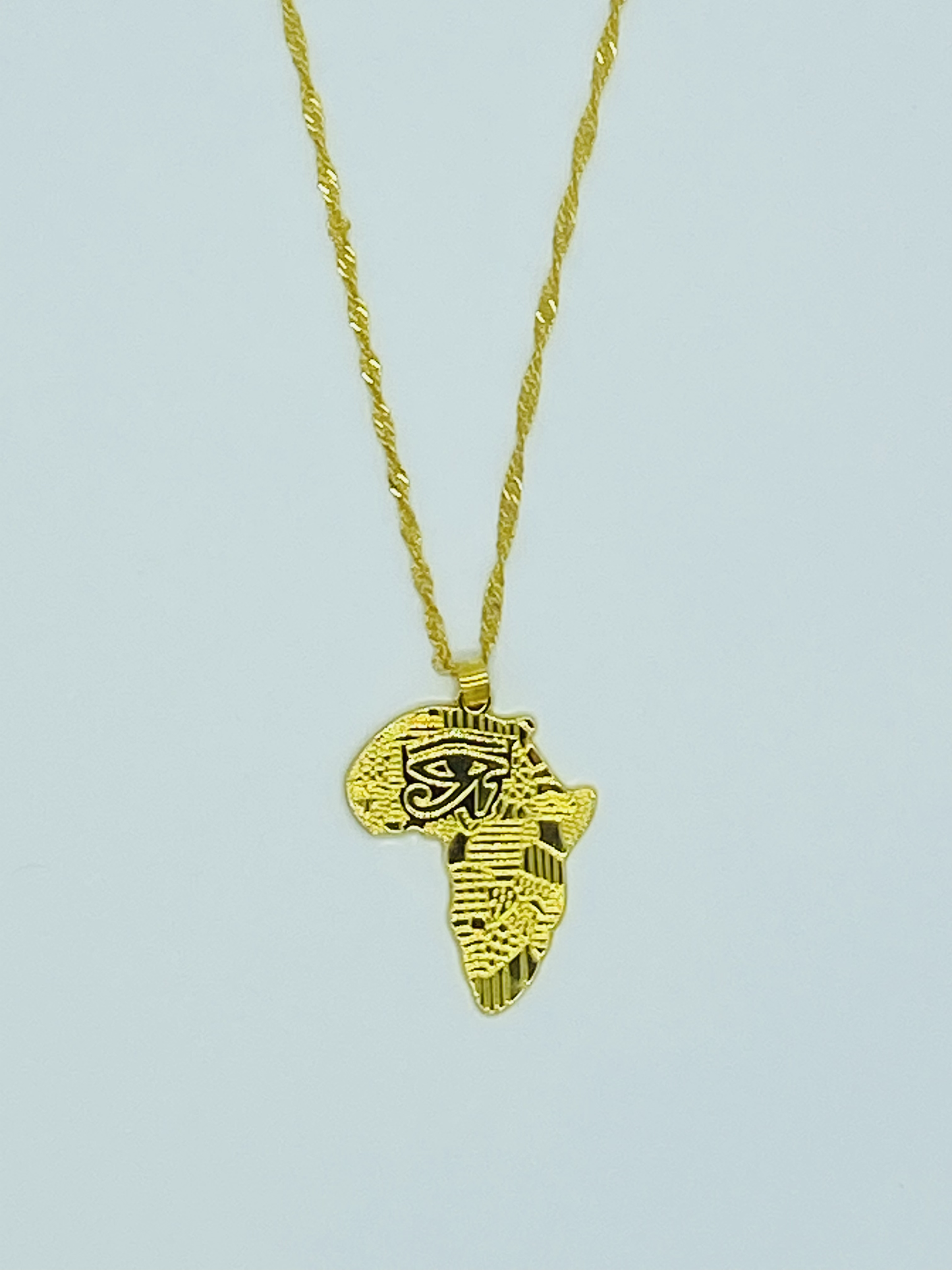 Africa w/Eye of Horus Necklace