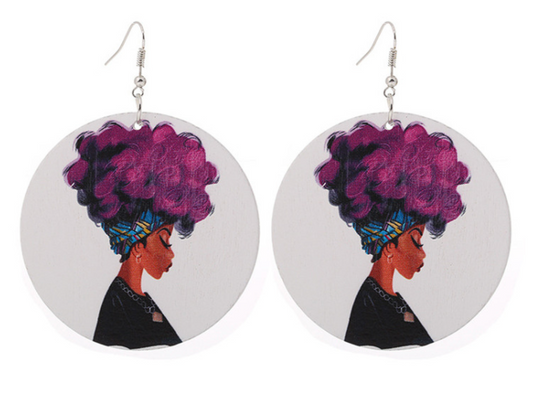 The Afro Earrings