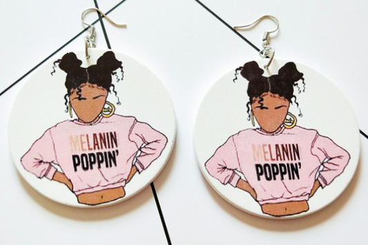 Melanin Poppin' Earrings