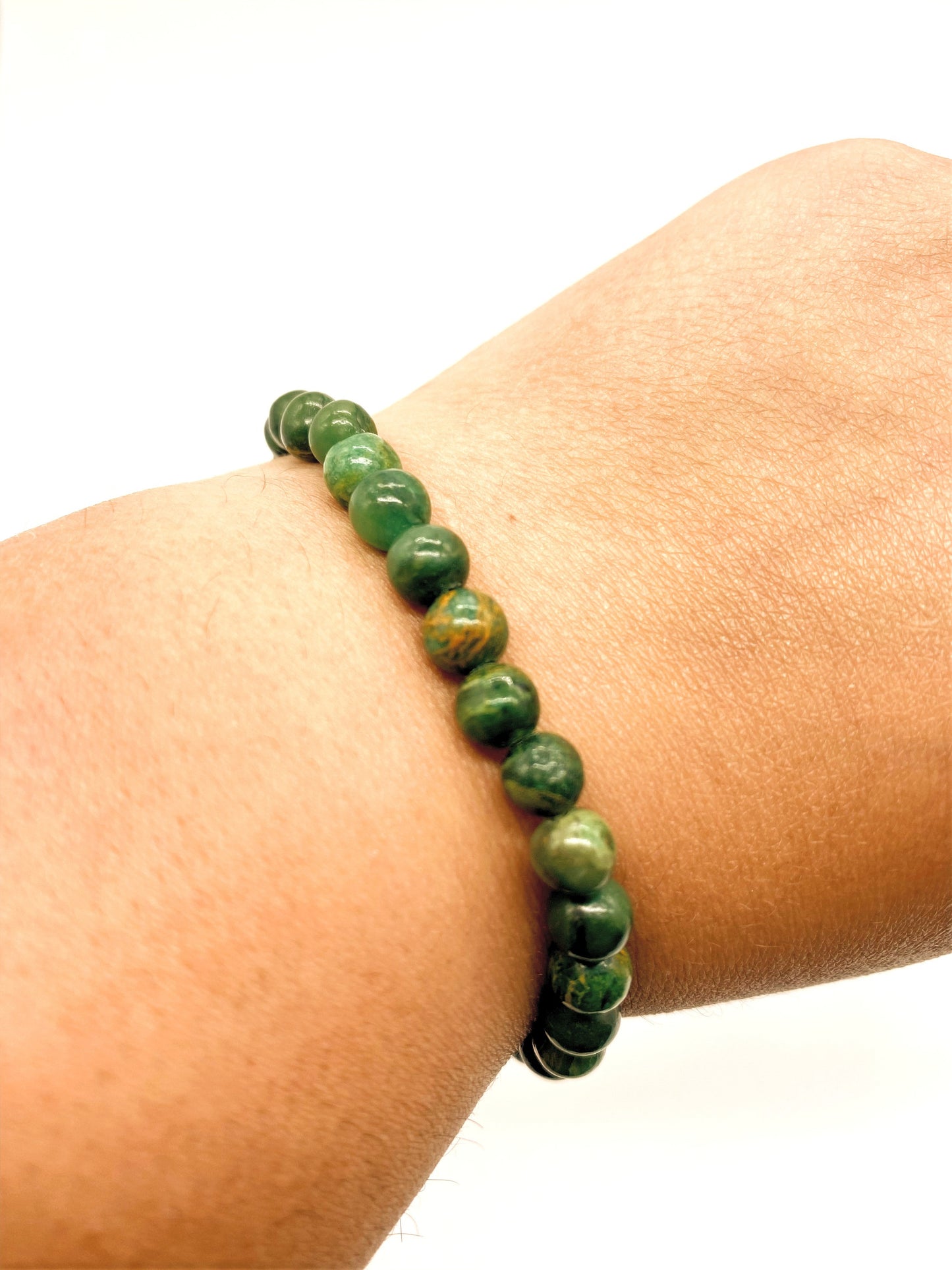 Natural African Jade Stone Bracelet