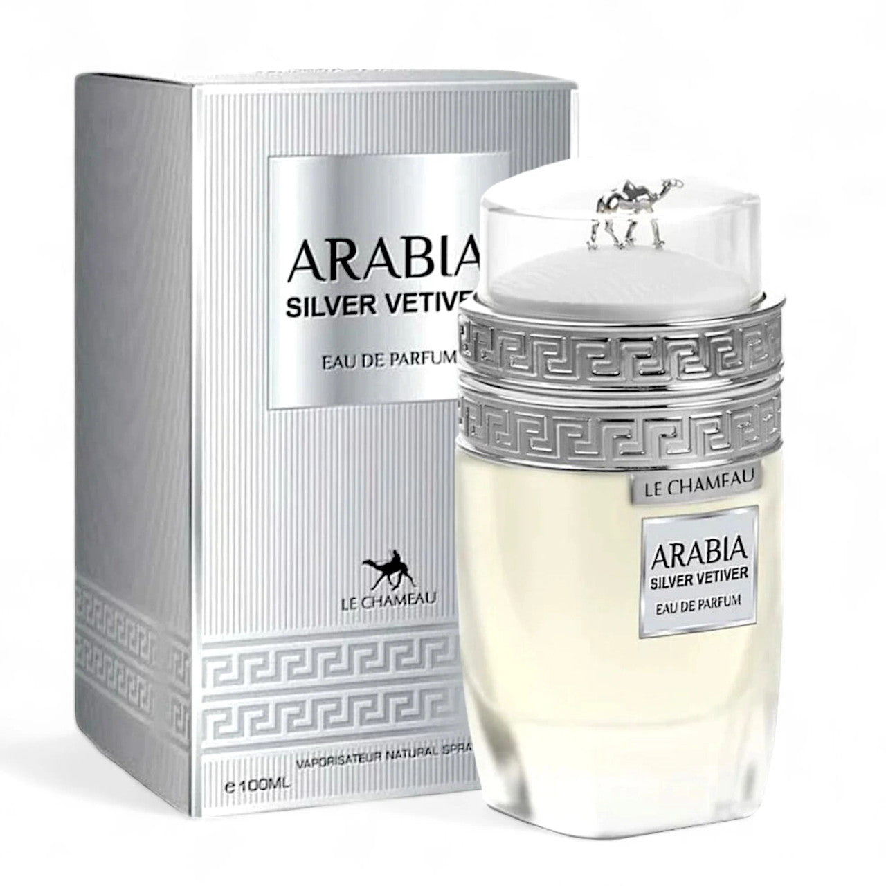 Arabia Silver Vetiver by Le Chameau – 3.4 oz Eau de Parfum