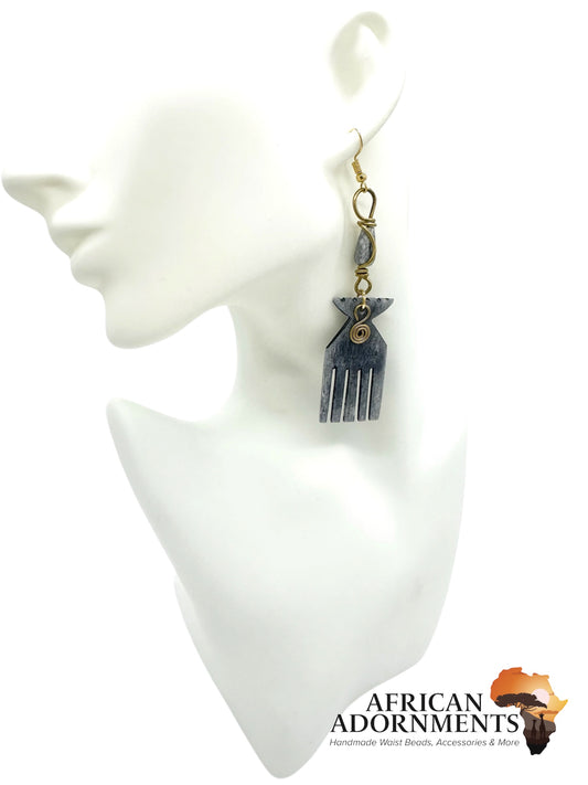 Kenyan Brass Earrings - Pick