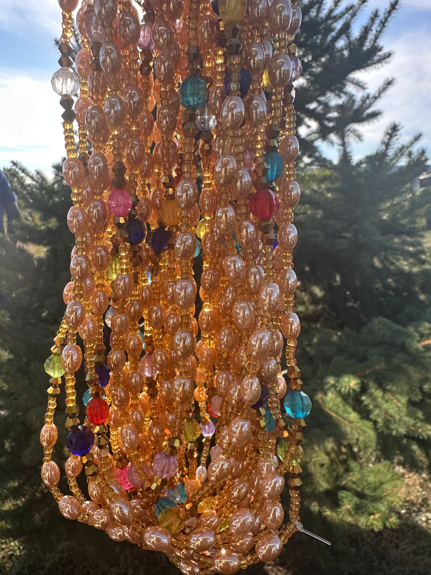 Multicolor Diamond (Elastic Waistbeads)