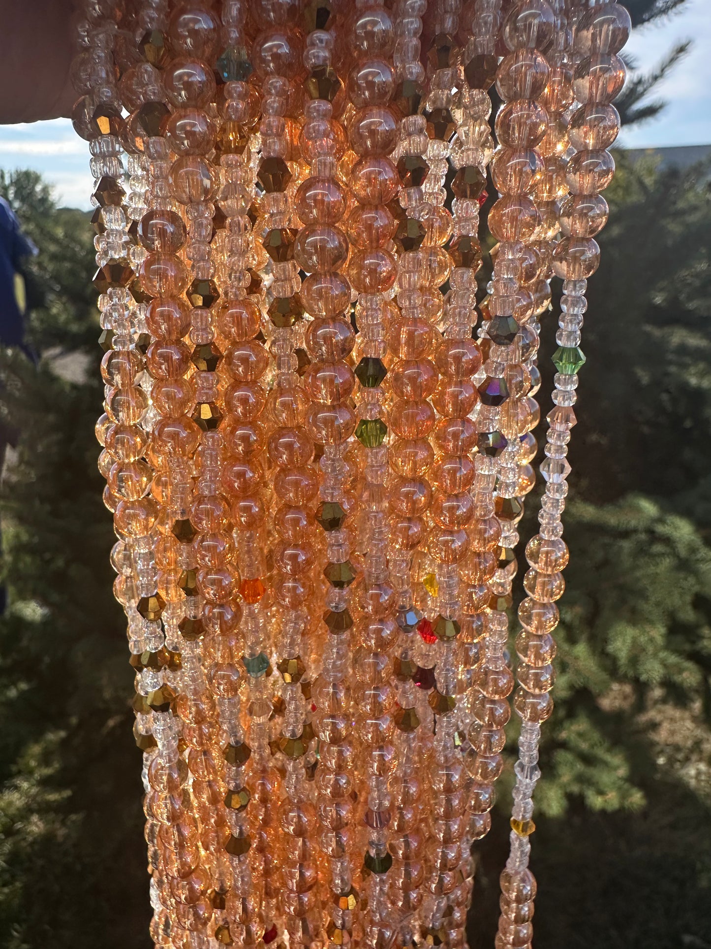 Kente Glow (Elastic Waistbeads)