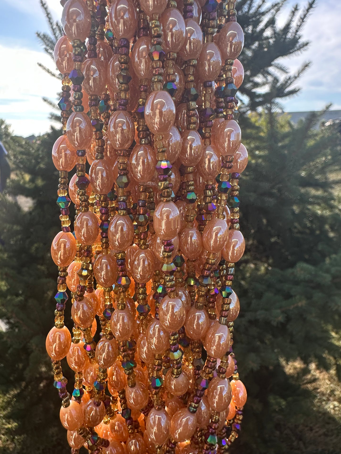 Dewy Glass (Elastic Waistbead)