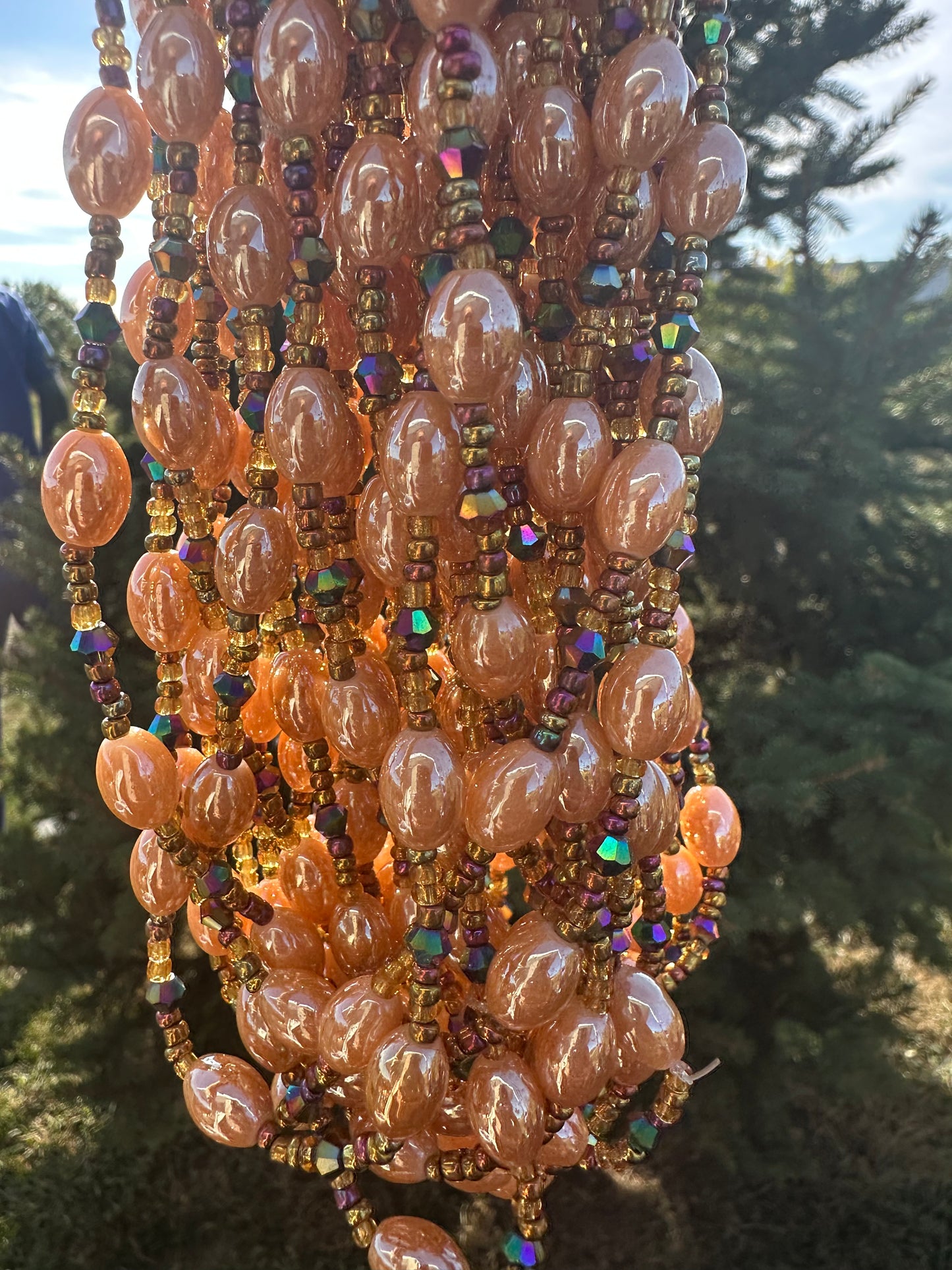 Dewy Glass (Elastic Waistbead)