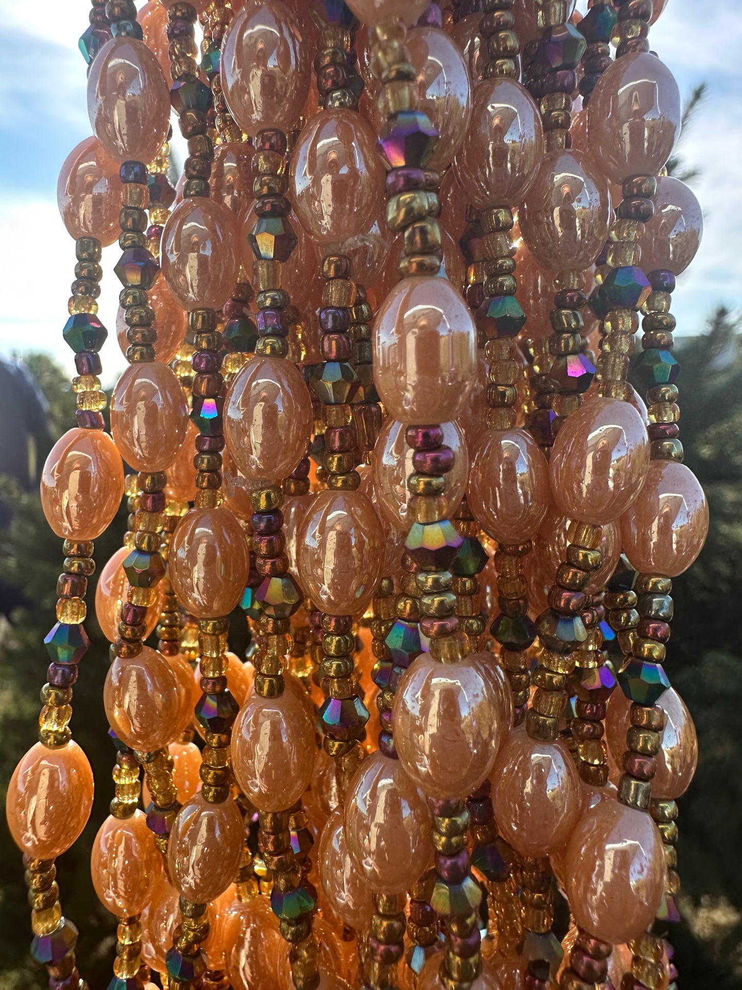 Dewy Glass (Elastic Waistbead)