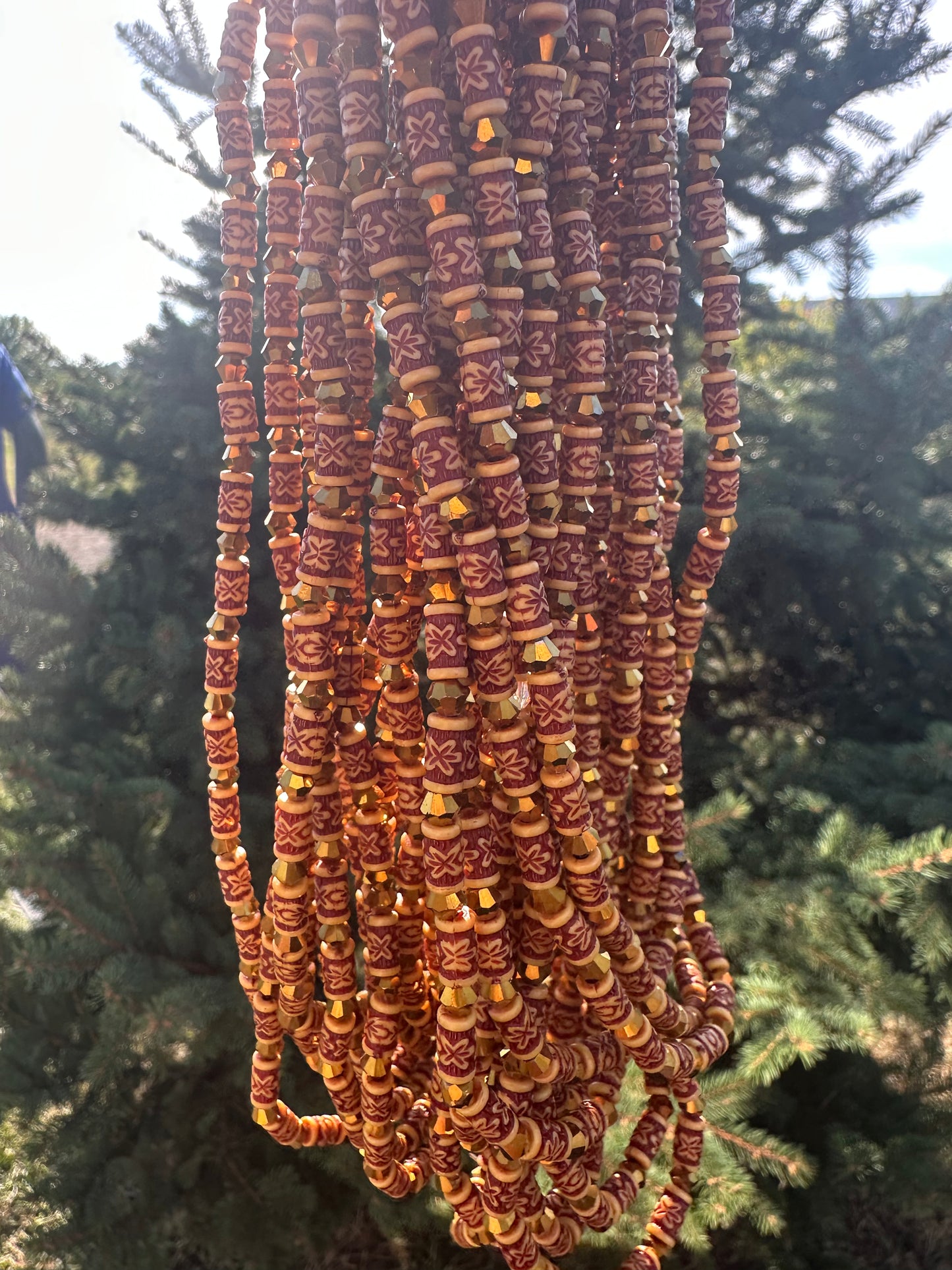 Sahara Moon (Elastic Waistbeads)