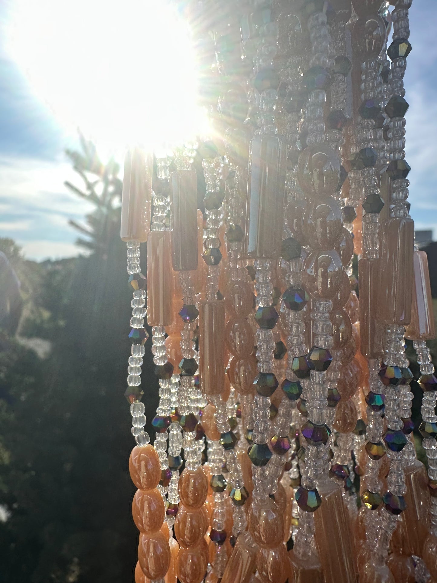 Coconut Milk Glow (Elastic Waistbeads)