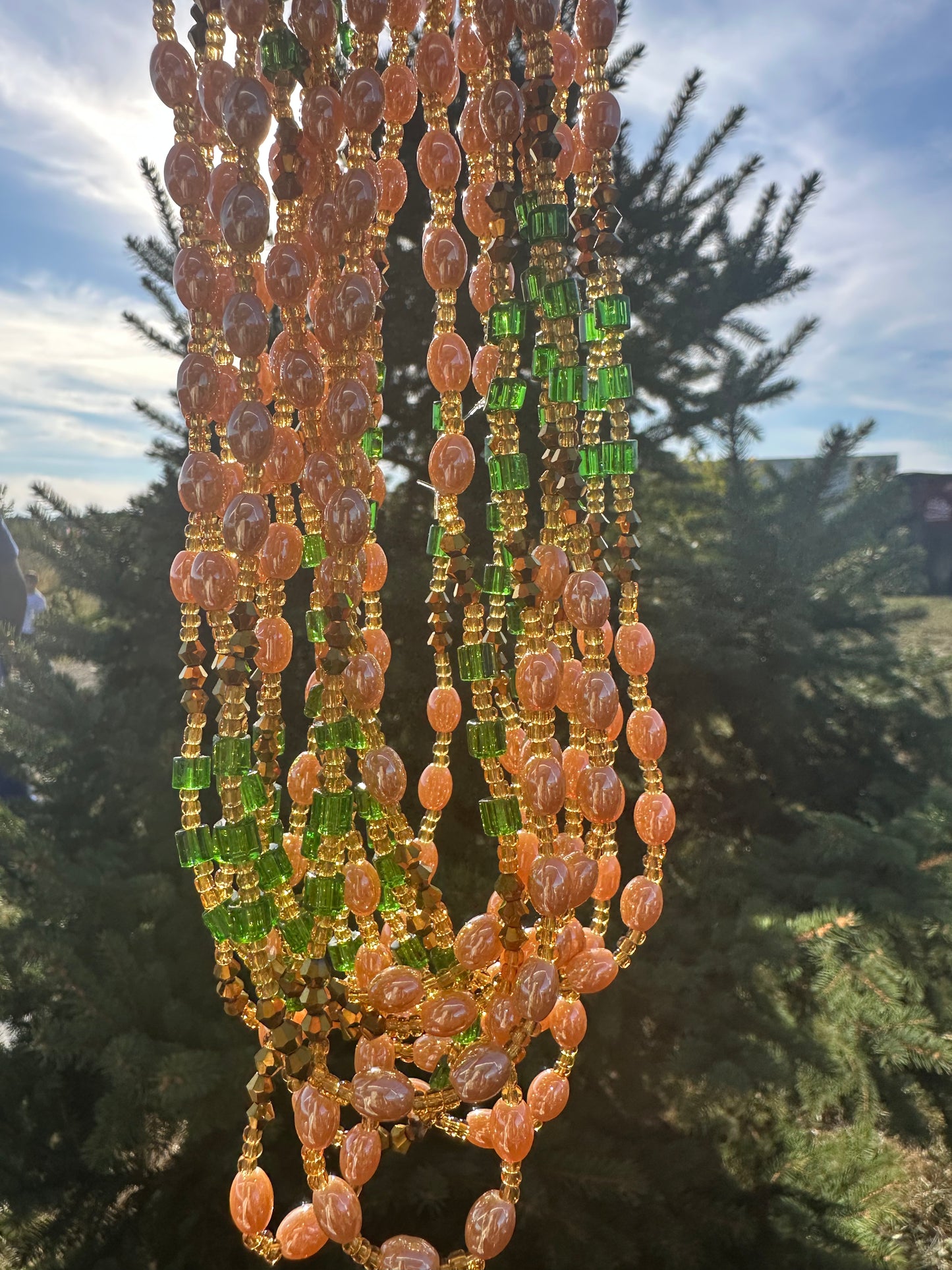 Emerald City (Elastic Waistbeads)