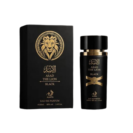 Asad the Lion (Black) by Alafiya – 3.4 oz Eau de Parfum