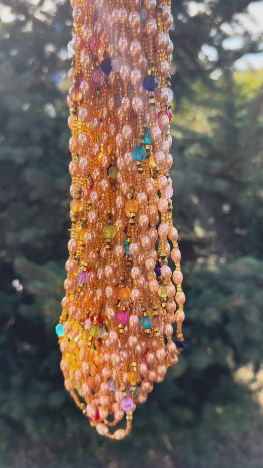 Multicolor Diamond (Elastic Waistbeads)