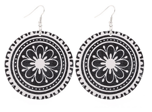 Floral Geometrics Earrings